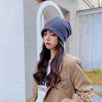 Moon Hat ผู้หญิงฤดูร้อนเกาหลีรุ่น Trend Fur Cap หมวกคลุมศีรษะหมวกคลุมศีรษะหมวกเย็นฤดูใบไม้ผลิและฤดูใบไม้ร่วงถักหมวกกอง 8UL1