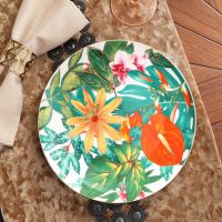 Decorative Bowls For Home Decoration Trinket Tray Top Grade Rainforest Ceramic Dinner Plates Dinnerware Plate Set Serving Dish