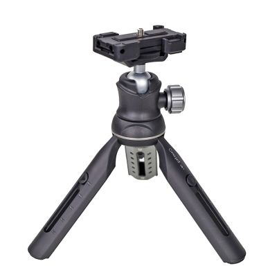 XIELTU CB-1 2 in 1 Mini Tabletop Tripode Portable Flexible Travel Outdoor Phone Holder Tripod for phones DSLRs Digital Camera