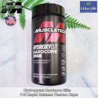 อาหารเสริมเพื่อการเพาะกาย Hydroxycut Hardcore Elite 110 Rapid-Release Thermo Capsules -  MuscleTech