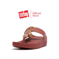 FITFLOP HALO METALLIC-TRIM LEATHER รองเท้าแตะแบบหูหนีบผู้หญิง รุ่น GS8