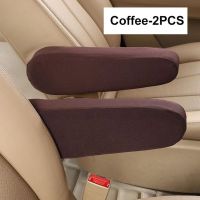 1 Pair Car Armrest Cover Elasticity Cloth Fabric Car Centre Console Armrest Protector Universal For Car Seats