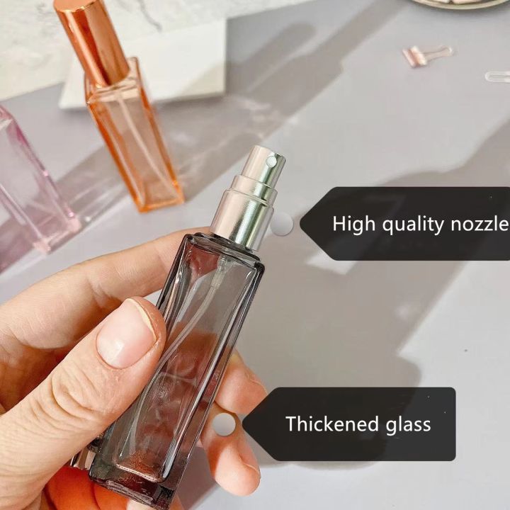 ขวดสำหรับเปลี่ยนขวดสเปรย์สเปรย์แก้วขวดน้ำหอม20ml-ขวดสวนในขวดแก้วขวด20ml-ขวดกระจกสีชมพูสวนในขวดแก้วขวดขวดตัวอย่างขวดสีส้มขวดตัวอย่างการทดลอง