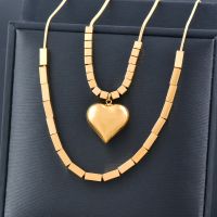 【Preflow ornament】 SINLEERYGold ColorNecklaces For WomenPendant Chain Engagement JewelryFashion XL895 SSK