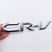 Hot New 1 X ABS Chrome CRV Logo Auto Car Trunk Lid Emblem Decal Replacement For Honda CRV Badge Sticker