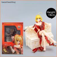 ♕﹉ โมเดลฟิกเกอร์ PVC อนิเมะ Fate Stay night Figure Red Bathrobe Sitg Scene เซ็กซี่ ของเล่นสําหรับเด็ก