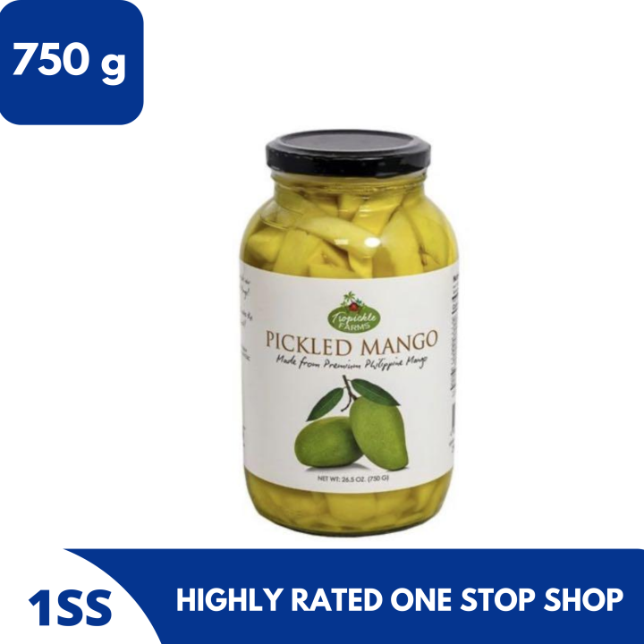 Tropickle Farms Pickled Mango, 750g Lazada PH