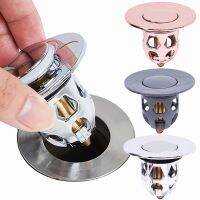 Drain Stopper Pop-Up Bounce Core Basin Drain Filter Bathroom Shower Sink Filter Plug Hair Catcher Strainer Hardware Accessories Showerheads