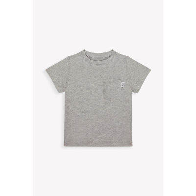 เสื้อยืดเด็กผู้ชาย Mothercare grey t-shirt YB380