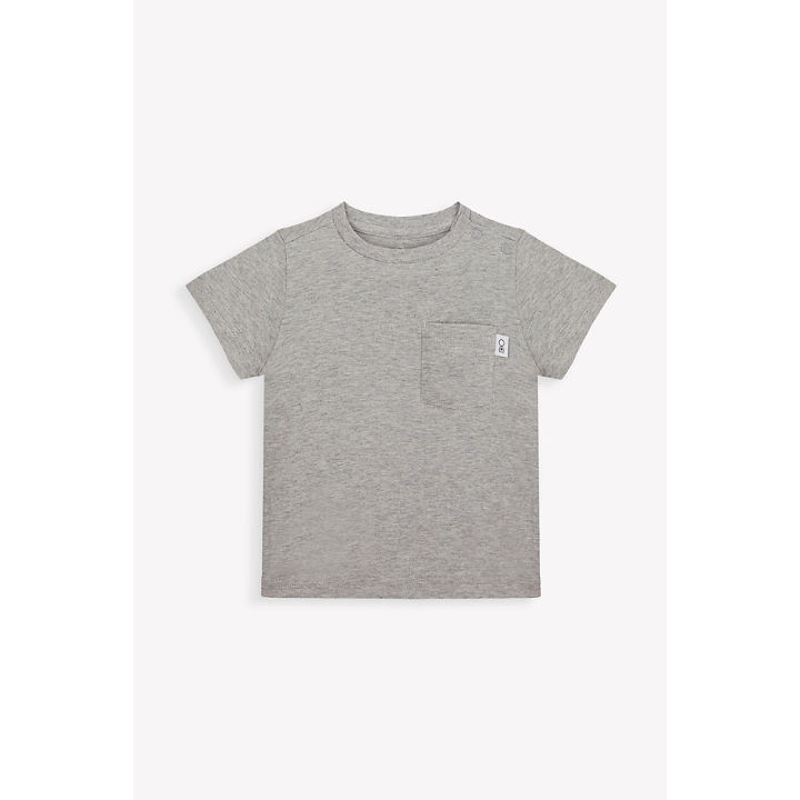 เสื้อยืดเด็กผู้ชาย-mothercare-grey-t-shirt-yb380