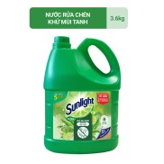 Nước rửa chén Sunlight Matcha Trà Nhật Can 3.6kg MỚI