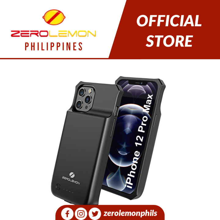 Zerolemon iPhone 12 Pro Max Battery Case 5000mAh Lazada PH