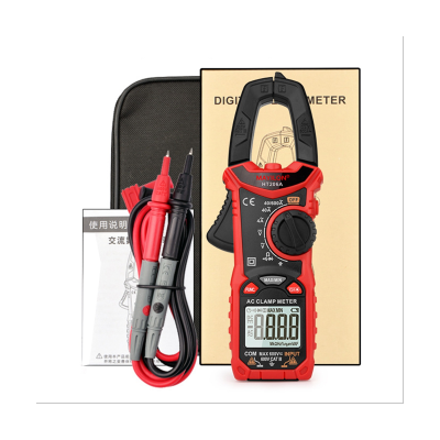MAYILON HT206A 600A AC Current Two Color Backlight NCV Clamp Digital Meter Ammeter with Carrying Case