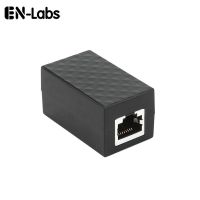 【cw】 En-Labs Lightning Protector RJ45 Coupler Adapter Cat6 7 5E Network Cable RJ-45 In-Line Extender ！