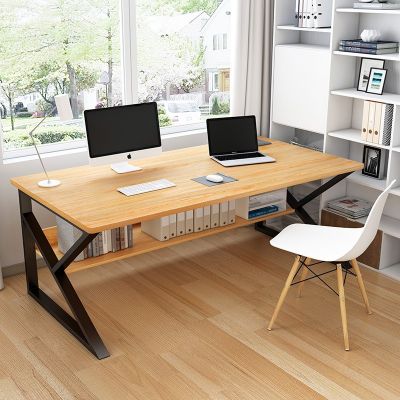( โปรโมชั่น++) คุ้มค่า TS Modern Living โต๊ะทำงานไม้ โต๊ะคอมพิวเตอร์ ขนาด 80*40 ซม. และ 100*48 ซม. ราคาสุดคุ้ม โต๊ะ ทำงาน โต๊ะทำงานเหล็ก โต๊ะทำงาน ขาว โต๊ะทำงาน สีดำ