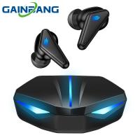 【Undine earphone】GAINBANG K55หูฟังเล่นเกมบลูทูธไร้สาย65 Ms หูฟังดีเลย์ต่ำสเตอริโอแฮนด์ฟรีชุดหูฟังตัดเสียงรบกวนพร้อมไมโครโฟน