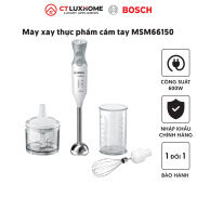 Máy xay thực phẩm cầm tay Bosch MSM66150 12 cấp tốc độ, 600W, 220V, 50 60Hz