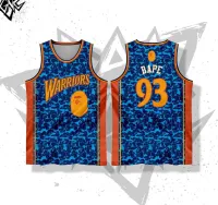 bape warriors jersey