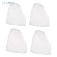 COLO 4Pcs Replacement Filter Bags For Aquarium Battery Powered Gravel Cleaner