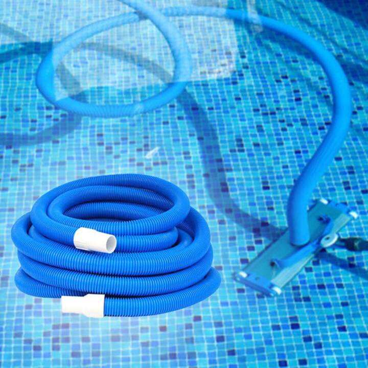 Heavy Duty Vacuum Hose 30 feet with Swivel Hose Cuff for Swimming Pool