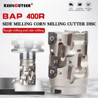 BAP 400R เครื่องตัดมิลลิ่งข้าวโพดปลอกแขนปลายใบหน้าเครื่องตัด CNC Milling Cutter Disc Helical Milling Cutter Bar Corn Cob Insert APMT1604