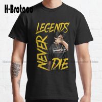 Legends Never Die Sidhu Moose Wala Classic T-Shirt Custom Gift Funny Art Streetwear Cartoon Tee Xs-5Xl Unisex Digital Printing