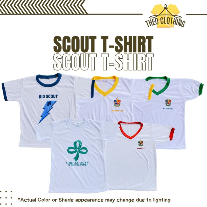 Scout Tshirt Uniform | Kid Kab BSP Senior GSP | Theo Clothing | Lazada PH