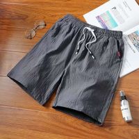 {Ready Stock} M~5XL Can Wear Pockets Korean Version Loose All-Match Cotton Linen Shorts Summer Five -