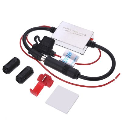 【CW】 CarBoat 12V Car Radio Antenna FM/AM RadioAmplifier Booster 80-108MHZ Car Antenna Aerials Replacement