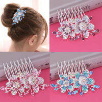 Korean Version of The New Rhinestone Bride Hairpin Headdress Ladies Pan Head Flower Insert Comb Hair Ornaments