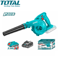 TOTAL เครื่องเป่าลม ไร้สาย (แบตเตอรี่ 1 ก้อน + แท่นชาร์จ ) รุ่น TABLI200181 (Li-ion Blower) เป่าลม