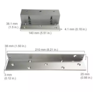 ขายึดกลอนแม่เหล็ก 300 ปอนด์ หรือ 150 กิโลกรัม LZ Bracket 300Lb สินค้าคุณภาพดีมาก ส่งเร็ว (1136)