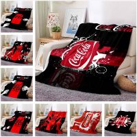 Youthful Vitality Soda Drink Coca-Cola Blanket Office Nap Sofa Childrens Air Conditioning Flannel Soft Keep Warm Can Be Customized 2