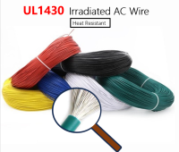 18AWG ทนความร้อนได้ AC ลวดทองแดงพีวีซีฉนวน UL1430-3Meter สายไฟยืดหยุ่น