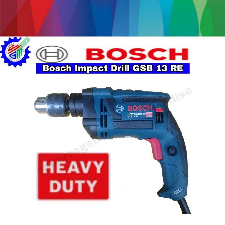 Bosch Impact Drill GSB 13 RE Professional 650 Watts | Lazada PH