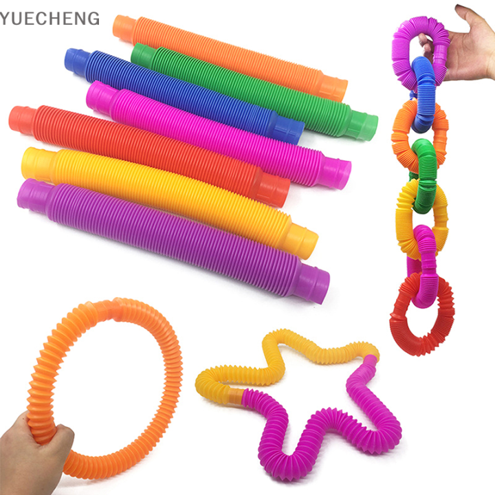 YUECHENG Sensory Toys Fine Motor Skills Toddler Pipe Tools For Stress ...