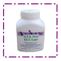 DermaPet O.F.A. Plus EZ-C Caps Eicosacaps (เขียวม่วง) อาหารเสริมบำรุงขนและผิวหนัง