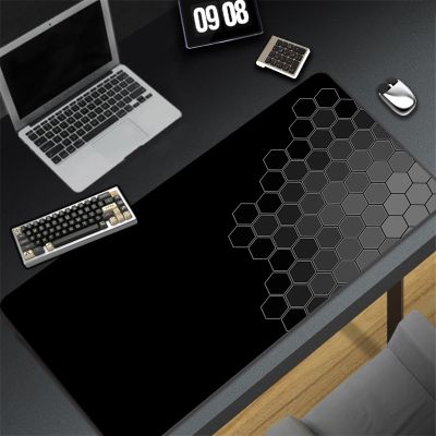 ☜▤₪ 90x40cm Geometric Art Large Gaming Mouse Pad Gamer Big Mouse Mat Computer Gaming Locking Edge MousePad Keyboard Desk Mice Pad