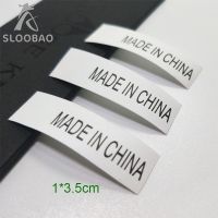 Professional custom label own clothing leading high-end clothing trademark size standard cloth factory direct sales Stickers Labels