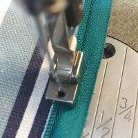 ][[ Invisible Machine Zipper Foot S518 55348