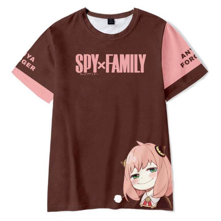 เสื้อยืดแขนสั้นลําลอง-ทรงหลวม-พิมพ์ลายอนิเมะ-jason-spy-x-family-แฟชั่นสําหรับผู้ชายและผู้หญิง