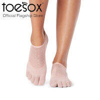 ToeSox โทซอคส์ ถุงเท้ากันลื่นปิดนิ้วเท้า รุ่น Luna (Merry &amp; Motivated Collection)