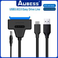 SATA To USB 3.0 2.0 Cable Adapter UP To 6 Gbps 22 Pin For Support 2.5-inch External SSD HDD Hard Drive Sata III SATA 3-in-1