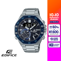 CASIO นาฬิกาข้อมือผู้ชาย EDIFICE รุ่น ECB-10DB-1BDF วัสดุสเตนเลสสตีล สีน้ำเงิน