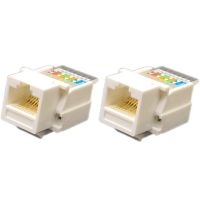 Rj45 Cat6 Utp โมดูลเครือข่ายการเชื่อมต่อแจ็คตัวเมียสำหรับป้ายติดผนังเครื่องมือฟรีเครือข่ายอีเธอร์เน็ตสาย Lan Cat6เชื่อมต่อ Rj45