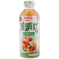 เอบาร่า ซอสปรุงรสสำหรับดองผัก 500 มล. Ebara Azazuke No Moto Konbu Dashi 500 ml.