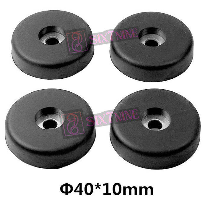 4PCS Speaker Rubber Feet Rubber Footing for DIY Speaker BOx Lazada PH