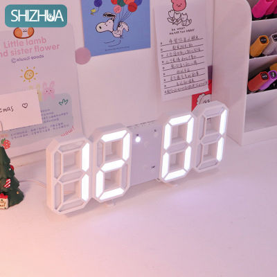 **NEW** นาฬิกาดิจิตอล LED หน้าจอ LED จะสลับค่าการแสดงผล เวลา วันที่ และอุณหภูมิ ให้อัตโนมัติ นาฬิกาแต่งห้อง นาฬิกาLED นาฬิกา3มิติ มี 4 สีให้เลือก #B-029