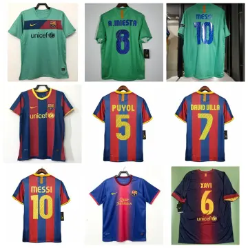 Barcelona 08/09 Retro UCL Final Home Shirt- Messi 10 Available