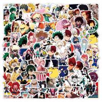 hotx【DT】 10/30/50/100pcs Academia Anime Stickers Graffiti Laptop Midoriya Might Boku No Decal